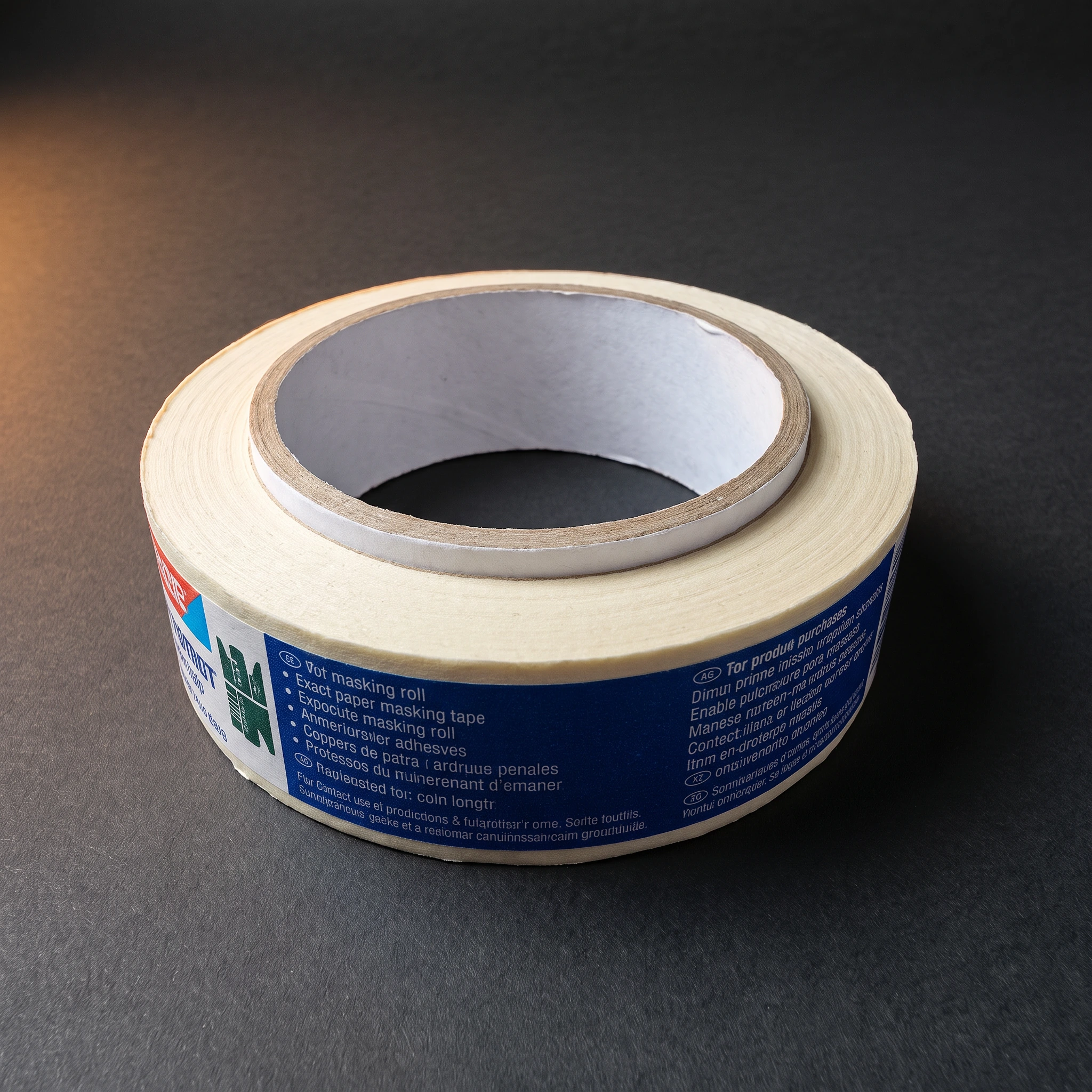 מסקינג טייפ קרפ כחול - 2.5cm width, 50m/roll